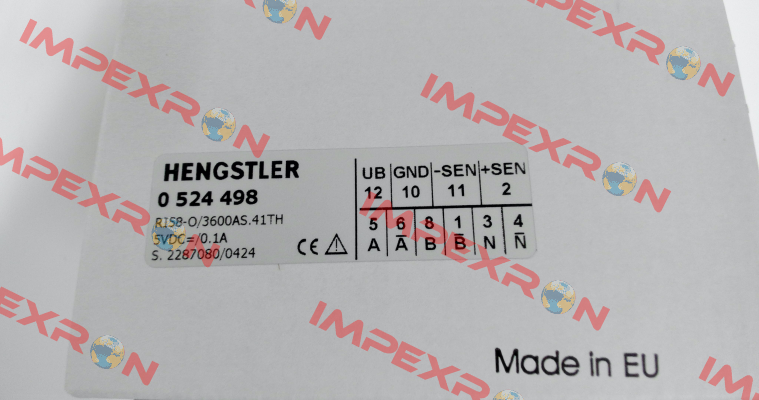 p/n: 0524498, Type: RI58-O/ 3600AS.41TH Hengstler
