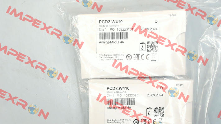 PCD2.W410 PN 9600470 Saia-Burgess