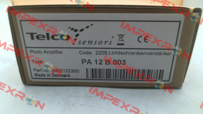 p/n: 5752, Type: PA 12 B 003 Telco