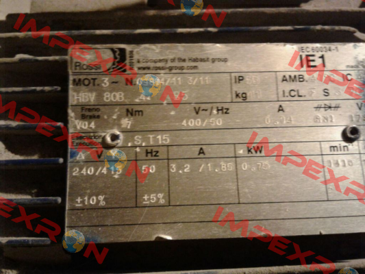 HBV 80B 4 240.415-50 B5  Rossi