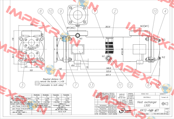 KK12-ACN-121 L500 HS Cooler