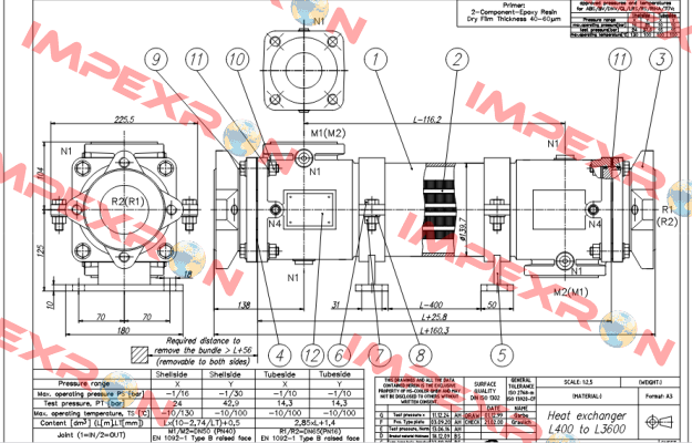 KS12-AEH-412 L1100 HS Cooler