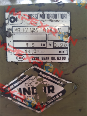 MR IV 126 F01A - obsolete, alternatives - R000016324 or MR V 742 UO4E - HB3 90L 6 230.400-50 B  Rossi