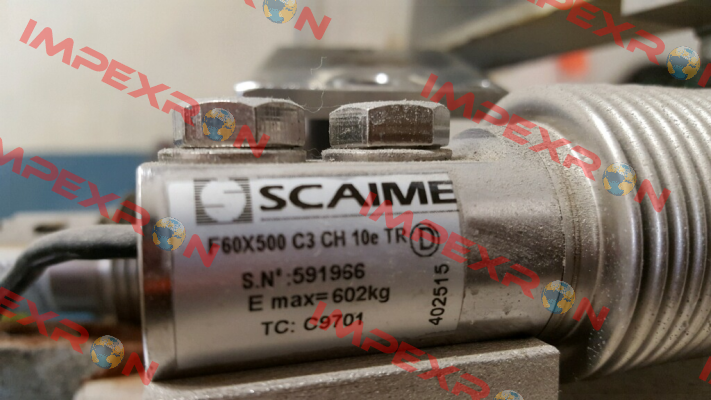 P/N: 402515 Type: F60X500 C3 CH 10e TR Scaime