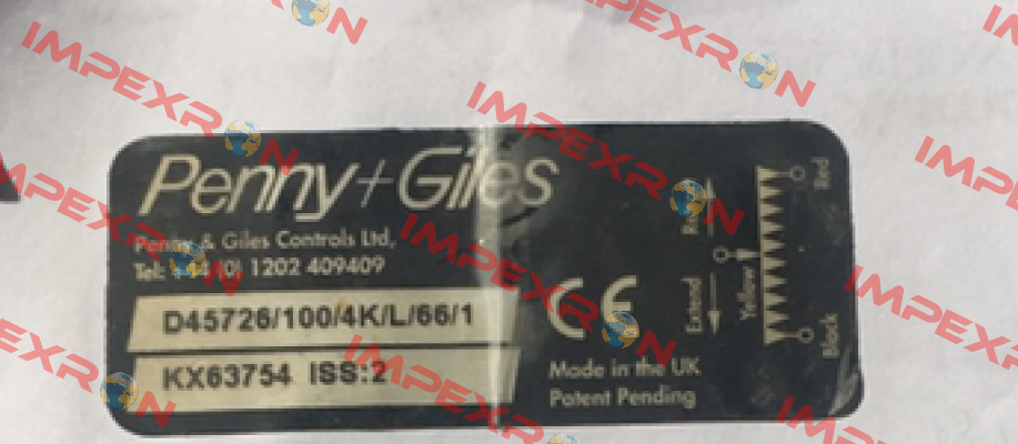 D45726/100/4K/L/66/01 Penny & Giles