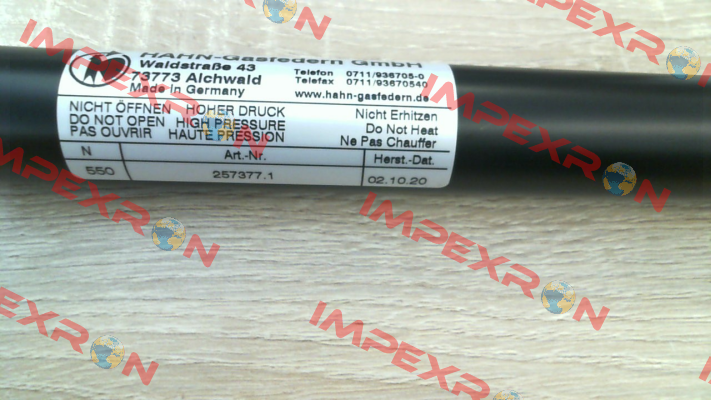S10-28ST-03517 (1356777) / 28-02VBE Hahn Gasfedern