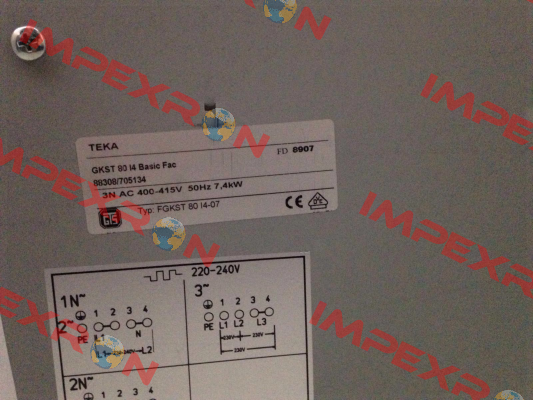 FGKST 80 14-07 obsolete , alternative TK 80 i4 Slider ED and TK 80 i4 EasyFB  Teka