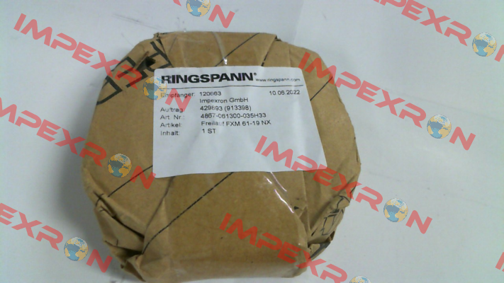 4867-061300-035H33 Ringspann