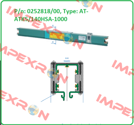 P/n: 0252818/00, Type: AT-ATK5/140HSA-1000 Vahle