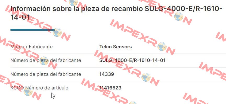 p/n: 14339, Type: SULG-4000-E/R-1610-14-01 Telco