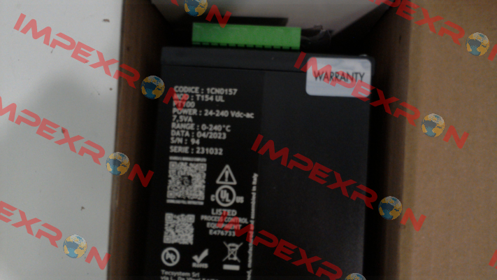 P/N: 1CN0157 Type: T154 ED16 UL Tecsystem