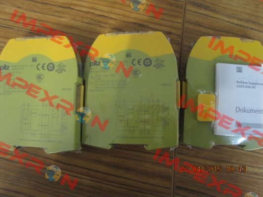 P/N: 750167 Type: PNOZ s7.1 24VDC 3 n/o  cascade Pilz