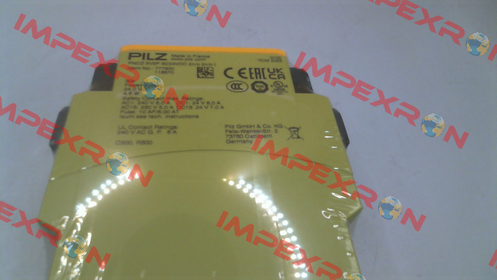 p/n: 777500, Type: PNOZ XV2P 30/24VDC 2n/o 2n/o t Pilz